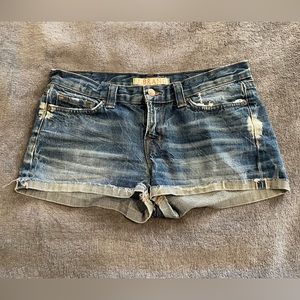 J Brand Distressed Bleached Shorts